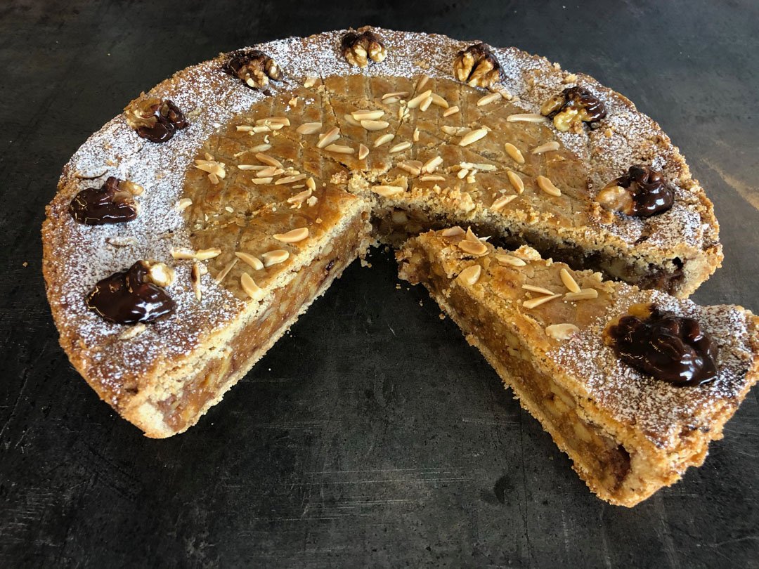 Walnuss-Caramel Torte